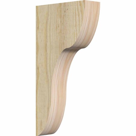 Ekena Millwork Carmel Rough Sawn Corbel, Douglas Fir, 4"W x 12"D x 24"H COR04X12X24CAR00RDF